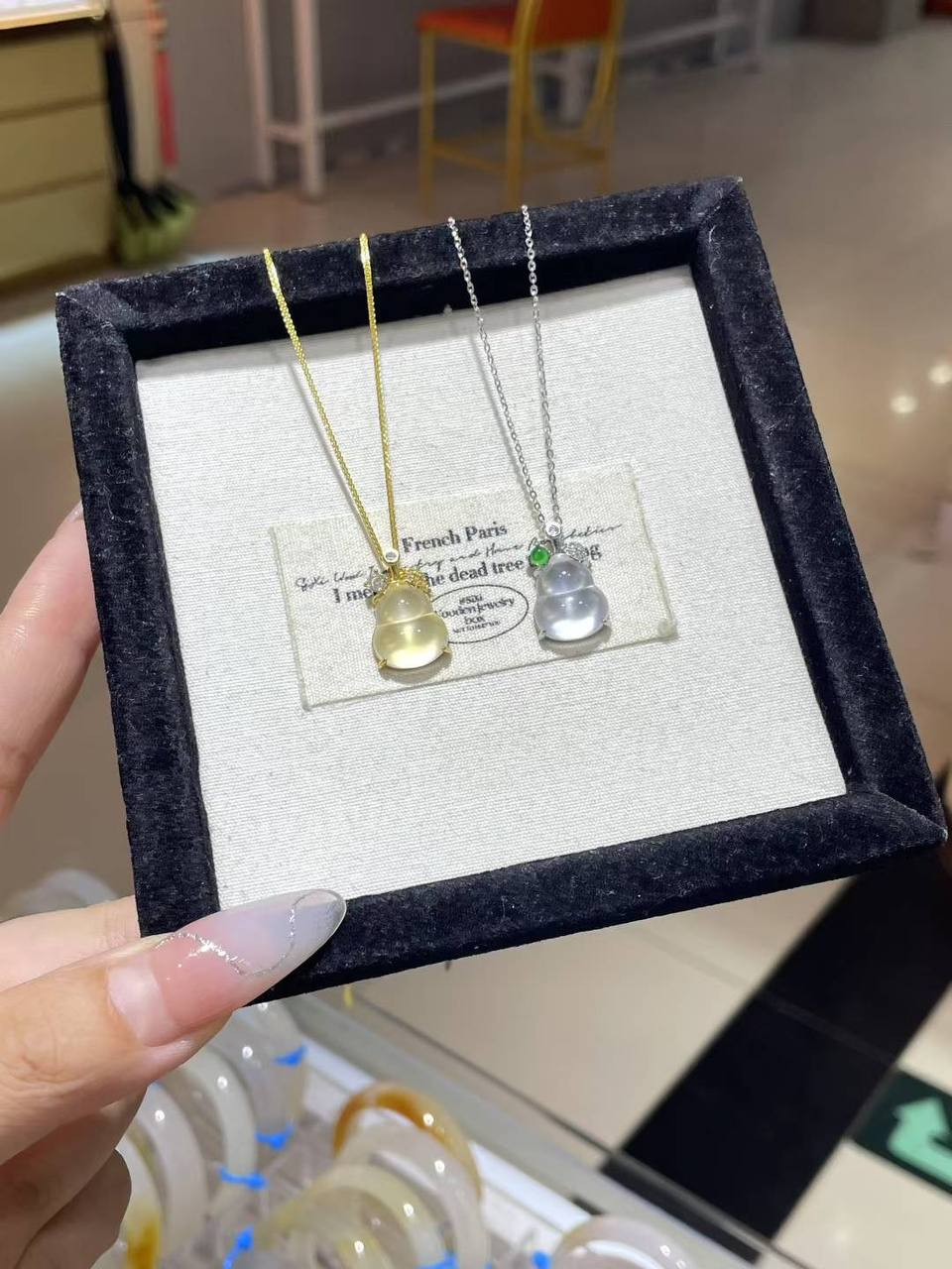 925银镶水沫玉 #吊坠