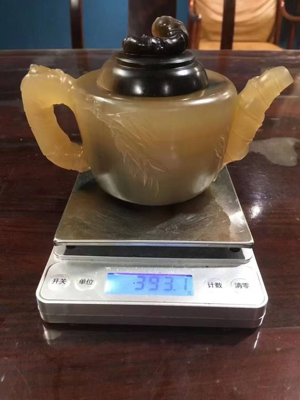 犀牛角杯子茶壶