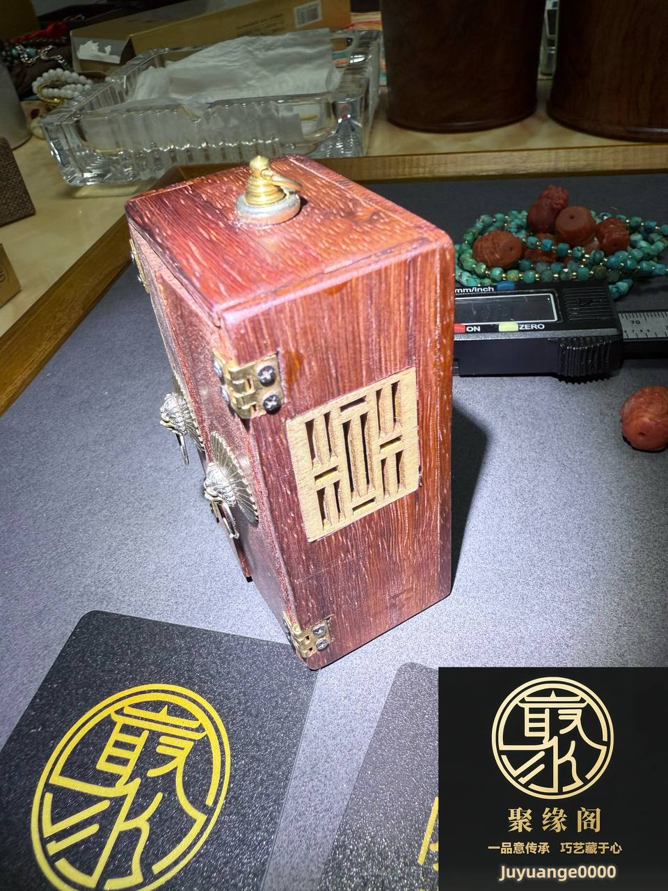 纯手工打造迷你#随身关公武财神龛