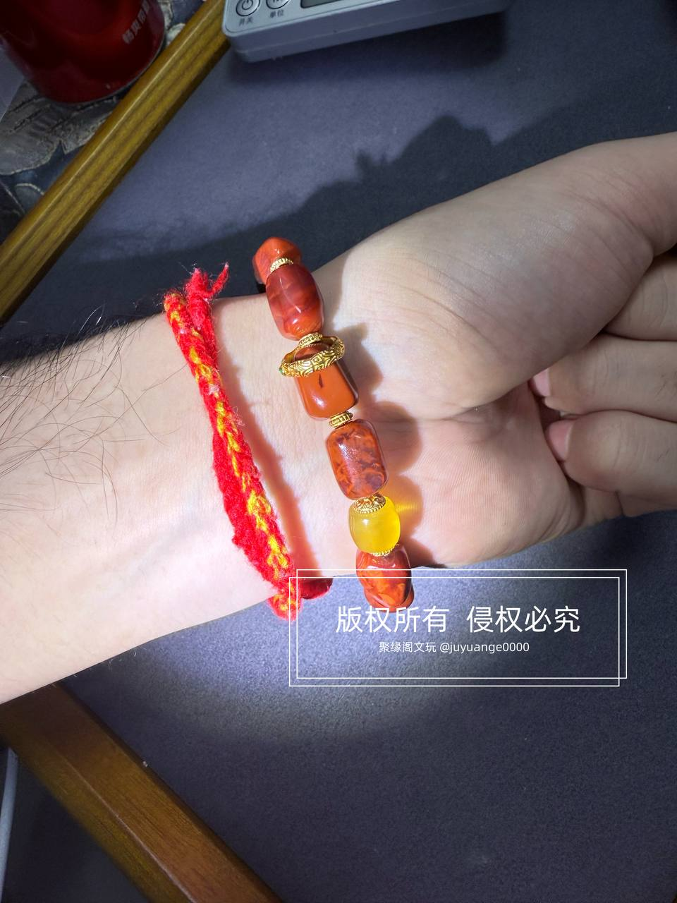 满肉川料牛血红南红精品小随型