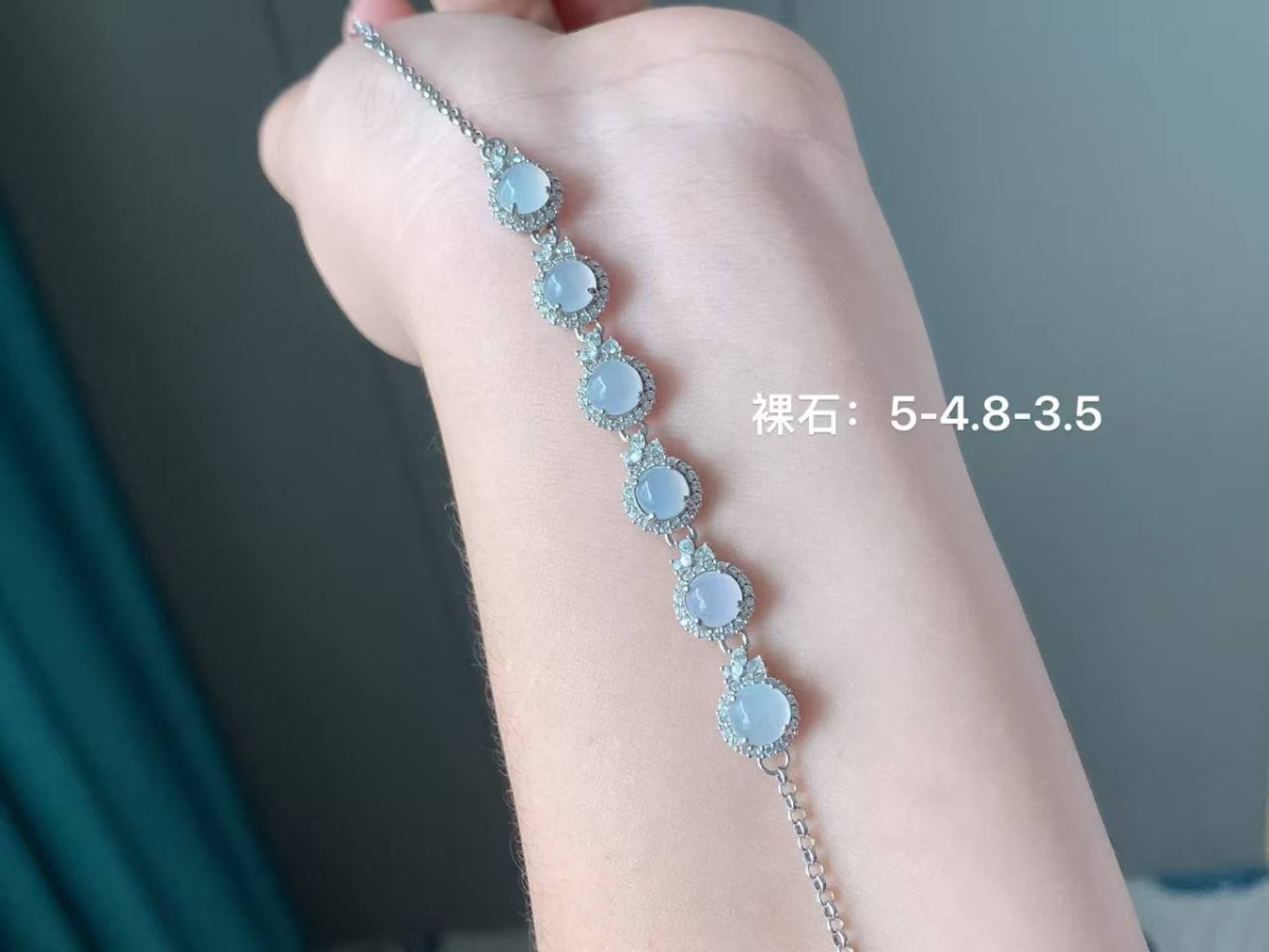 银镶·冰润 #手链