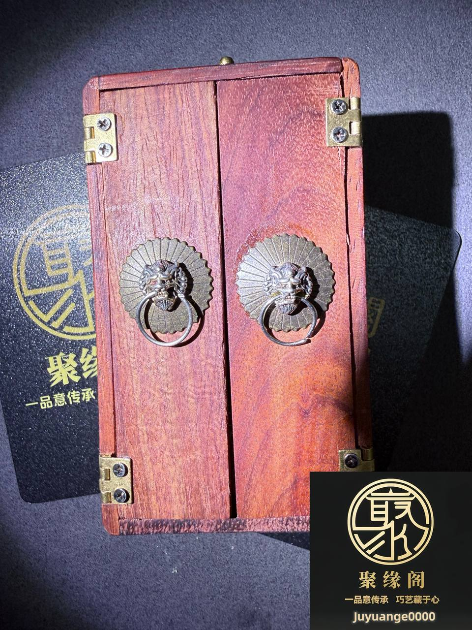 纯手工打造迷你#随身关公武财神龛
