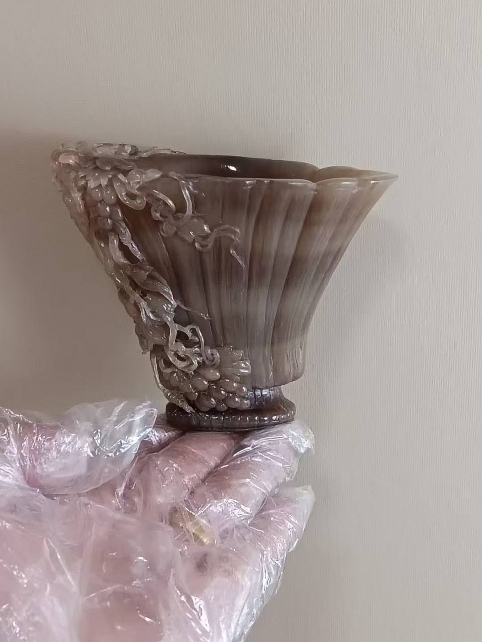 犀牛角杯子茶壶