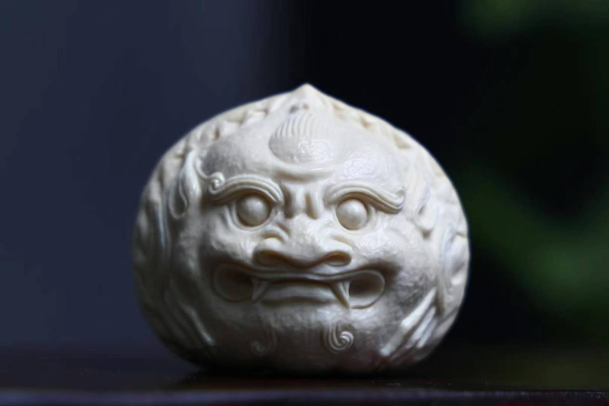 象牙貔貅核桃手把件 （本贴含1个兑换码18-888元）